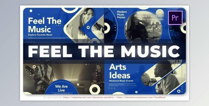 Feel The Music Intro (Videohive 38668759)