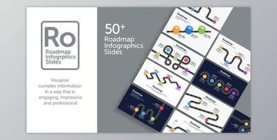 Roadmap Infographic Slides (Videohive 35963781) - AE Project