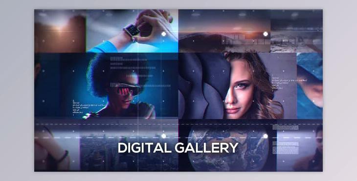 Digital Gallery (Videohive 18255019) - AE Project