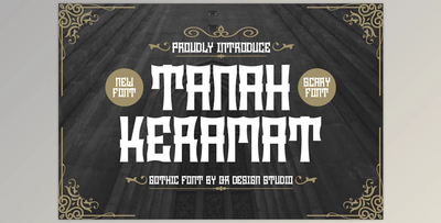 Tanah Keramat - Gothic Font