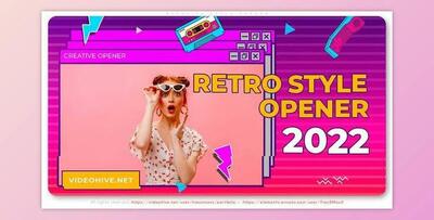 Retro FX Style Opener (Videohive 37329832) - AE Project
