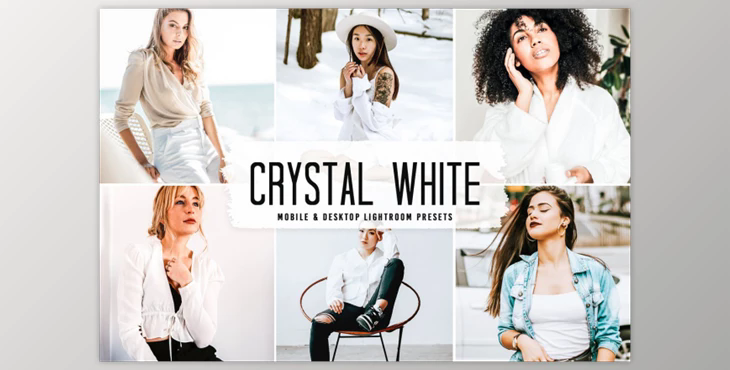 Crystal White Pro Lightroom Presets By Creativetacos