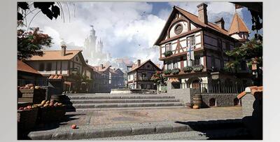 Unreal engine - Modular Medieval Town - Medieval Town v5.0