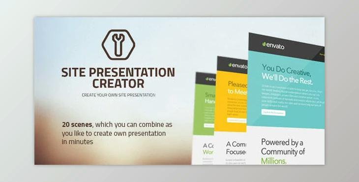 Site Presentation Creator (Videohive 7710589)