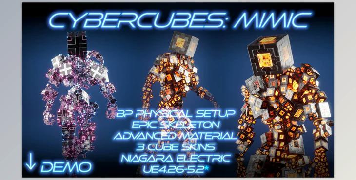 Unreal Engine - CyberCubes Mimic