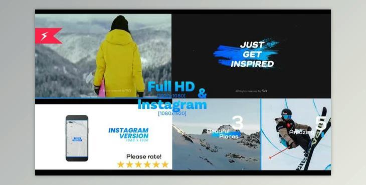 Winter Vcations Invite (Videohive 40924174) - AE Project