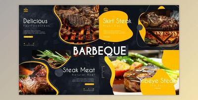 Barbecue Food Promo (Videohive 50792718) - AE Project
