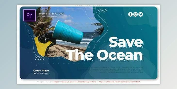 Save The Ocean (VideoHive 37799907)