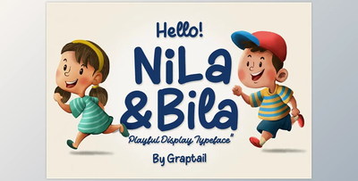 Nila & Bila Typeface