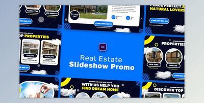 Real Estate Slide Promo Template (Videohive 45567908) - AE Project