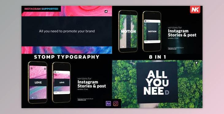 Stomp Typography Promos (Videohive 49798392) - AE Project