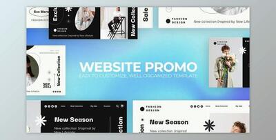 Website Promo Mogrt (VideoHive 37455973)