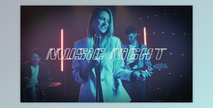 Music Night Opener (Videohive 47419040) - AE Project