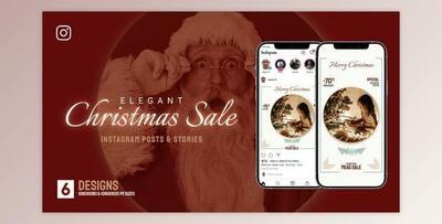 Merry Christmas Sale Instagram Pack B175 (Videohive 34212728) - AE Project