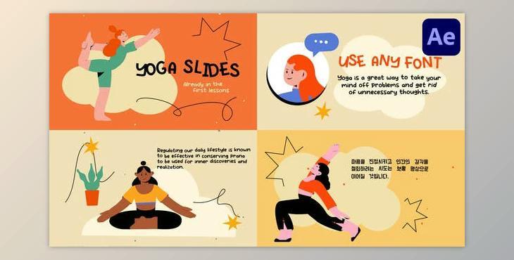 Yoga Explainer Slides for After Effects (Videohive 50252962) - AE Project