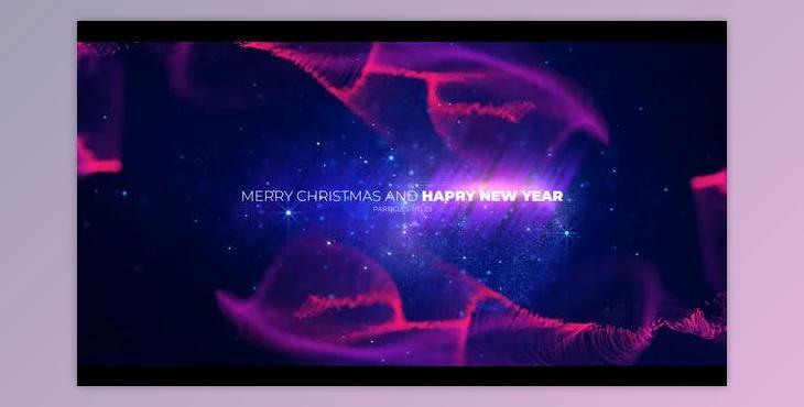 Christmas Opener With Particles (Videohive 293639890)