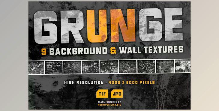Grunge Wall Textures Co.01 CreativeMarket - 6845206