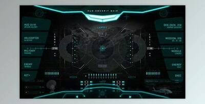 Hud Pro Military Cockpit 2 (Videohive 50447080) - AE Project