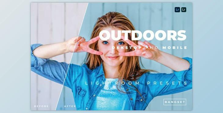 Outdoors Desktop and Mobile Lightroom Preset by Bangset