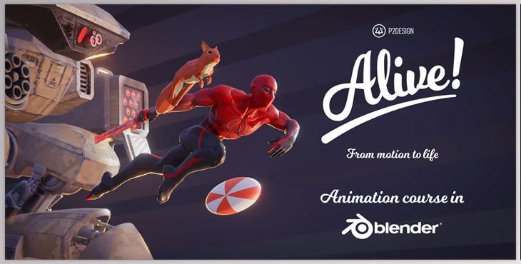 Blender Market – Alive! Animation Course In Blender