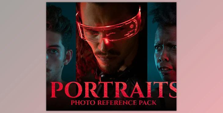 Portraits Photo Reference Pack (Artstation) - JPG