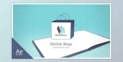 Bookstore Logo (Videohive 31288078) - AE Project
