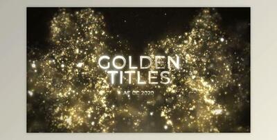 Luxury Premium Particles Titles (Videohive 42790286) - AE Project