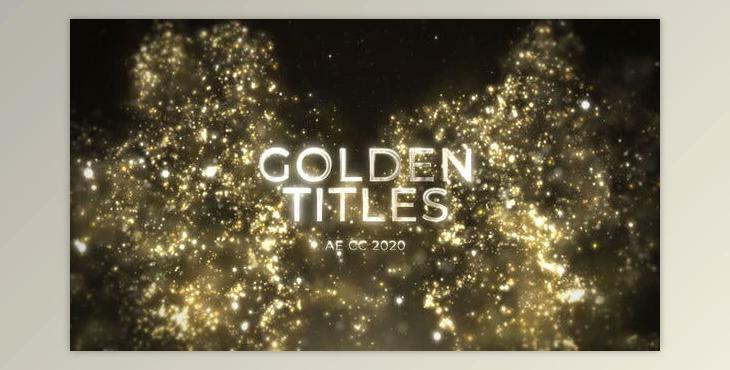 Luxury Premium Particles Titles (Videohive 42790286) - AE Project