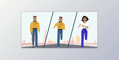 Rigging & Animation From The Front View In After Effects