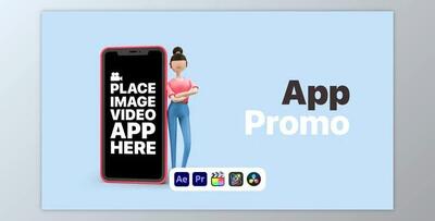 Explainer Girl App Promo (Videohive 50622834) - AE Project