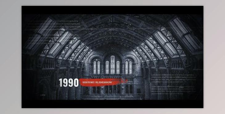 History Slideshow (Videohive 39373273) - AE Project