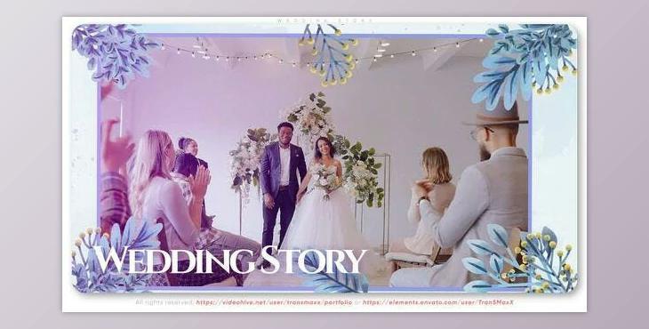 Wedding Story (Videohive 36900422) - AE Project