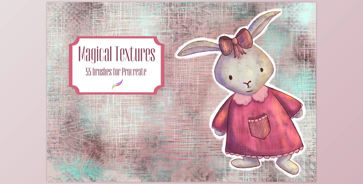 Magical Textures, procreate brushes CreativeMarket - 7171795