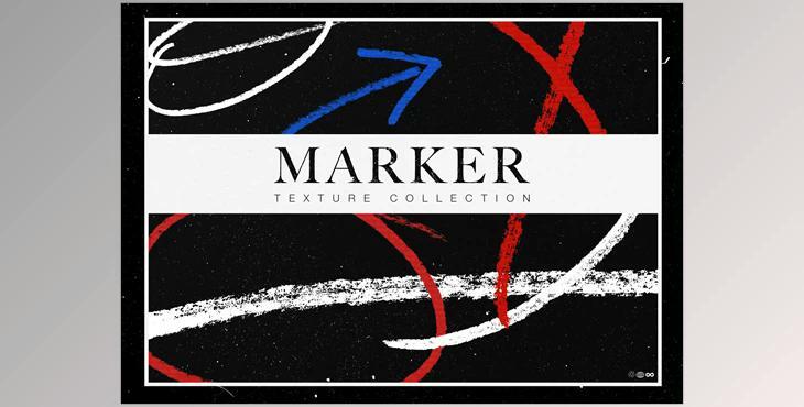 Dan Robinson – MARKER TEXTURES (MOV, PNG, Ai, WAV)