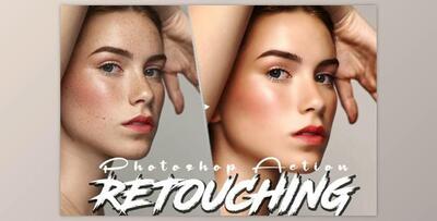 Skin Retouching Photoshop Action by 2lagus (ATN)