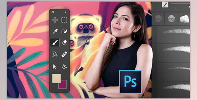 Adobe Photoshop For Illustration By Gemma Román