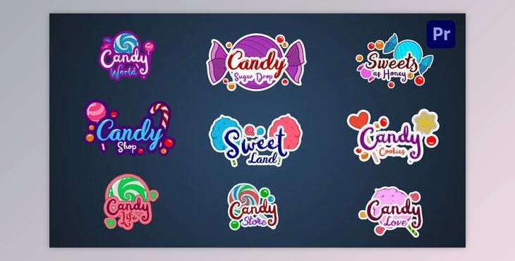 Candy Titles [Premiere Pro] (Videohive 38750189)