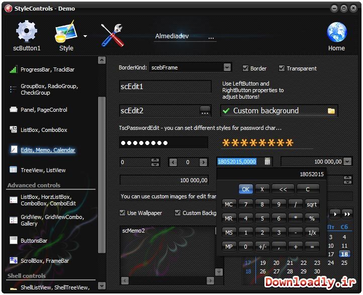 Almediadev StyleControls 5.60 Full Source for DXE2-12 Athens