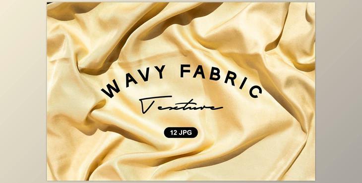 Wavy Fabric Texture Background CreativeMarket - 6098943