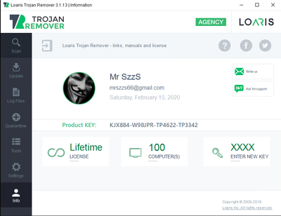 Loaris Trojan Remover 3.2.109