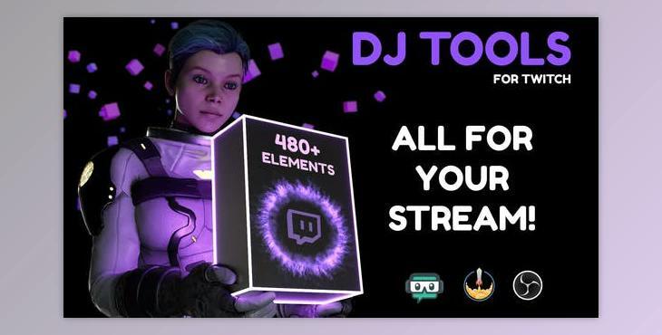 DJ Tools For Streaming (Videohive 31668812) - AE Project