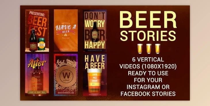 Six Beer Stories (Videohive 33776081) - AE Project