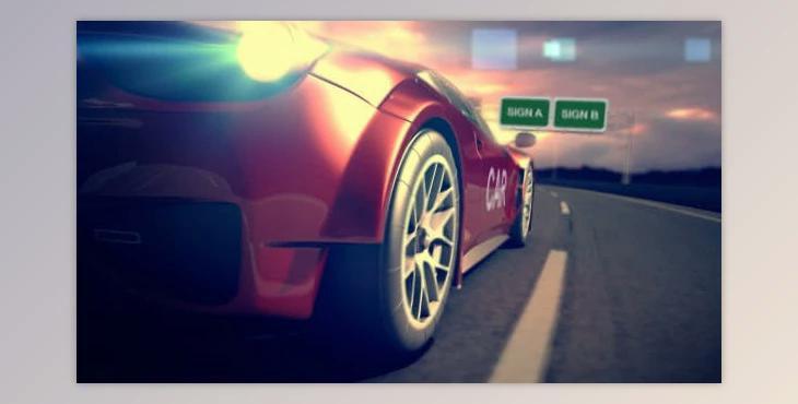 Car Racing Reveal (Videohive 20157855) - AE Project