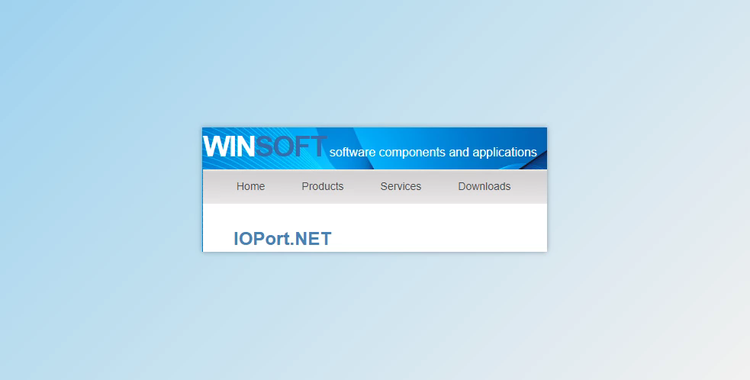 Winsoft IOPort.NET v3.2 Full Source