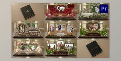 Wedding Album Pop Up Book for Premiere Pro (Videohive 46835739)