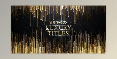 Luxury Titles (Videohive 19921591) - AE Project