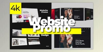 Stylish Website Promo 4K (Videohive 29304119) - AE Project