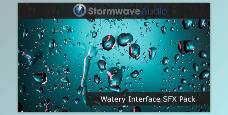 GameDev Market Watery Interface Sound Effects Pack WAV-AwZ