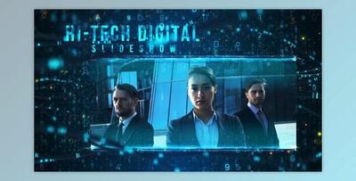Hi-tech Digital Slideshow (Videohive 22423314) - AE Project