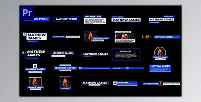 Slick Lower Thirds (Videohive 32424994)